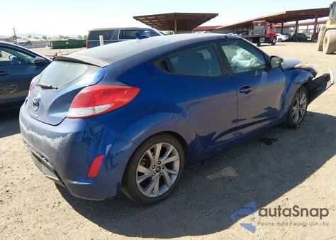 2017 Hyundai Veloster z USA, uszkodzony, nr VIN KMHTC6AD2HU312426